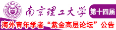 日美女逼网站南京理工大学第十四届海外青年学者紫金论坛诚邀海内外英才！